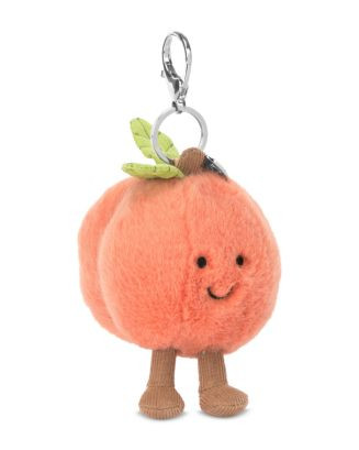 Jellycat Amuseables Peach Bag Charm - Ages 12M+ | Bloomingdale's Kids | Bloomingdale's (AU)