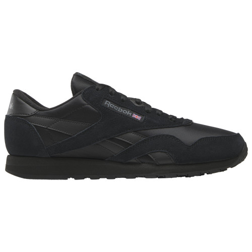Reebok Mens Reebok Classic Nylon - Mens Shoes Black/Grey/Black Size 11.5 | Foot Locker (US)