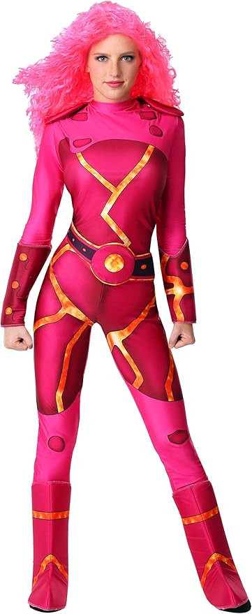 Adult Lava Girl Costume Lavagirl Uniform Outfit for Women | Amazon (US)
