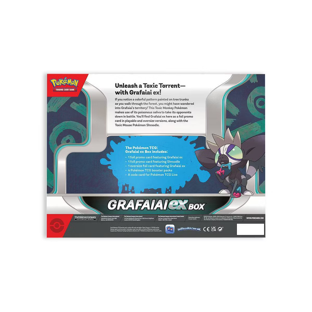 Pokémon Trading Card Game: Grafaiai ex Box | Target