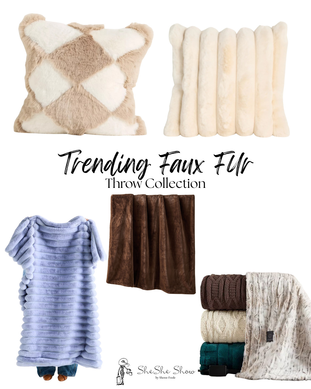  Get cozy this winter with a faux fur throw. I have them everywhere in my house. 

 

#LTKFindsUnder100 #LTKHoliday #LTKHome