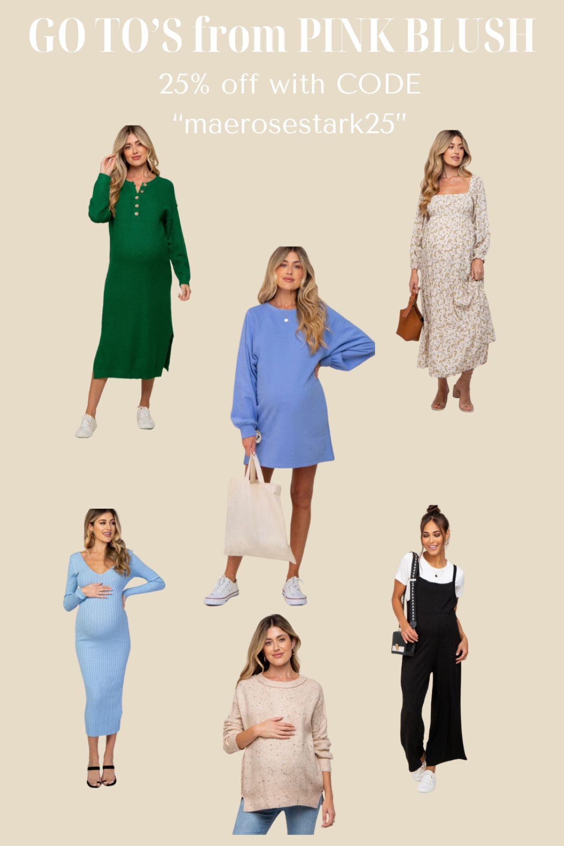 Current favorite picks from Pink Blush!! Get 25% OFF with discount code “maerosestark25” !! So many affordable, cute, bump friendly staples!
#prettyinpinkmaternity #pinkblushmaternity #sponsored #pbaffiliate

#LTKfindsunder100 #LTKbump #LTKbaby