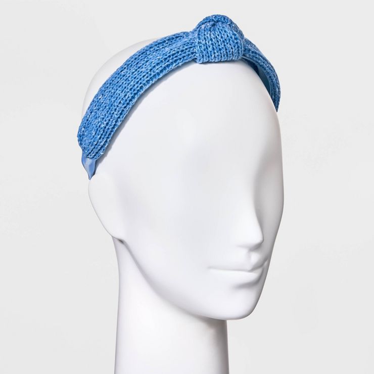 Sweater Knit Top Knot Headband - Universal Thread™ | Target
