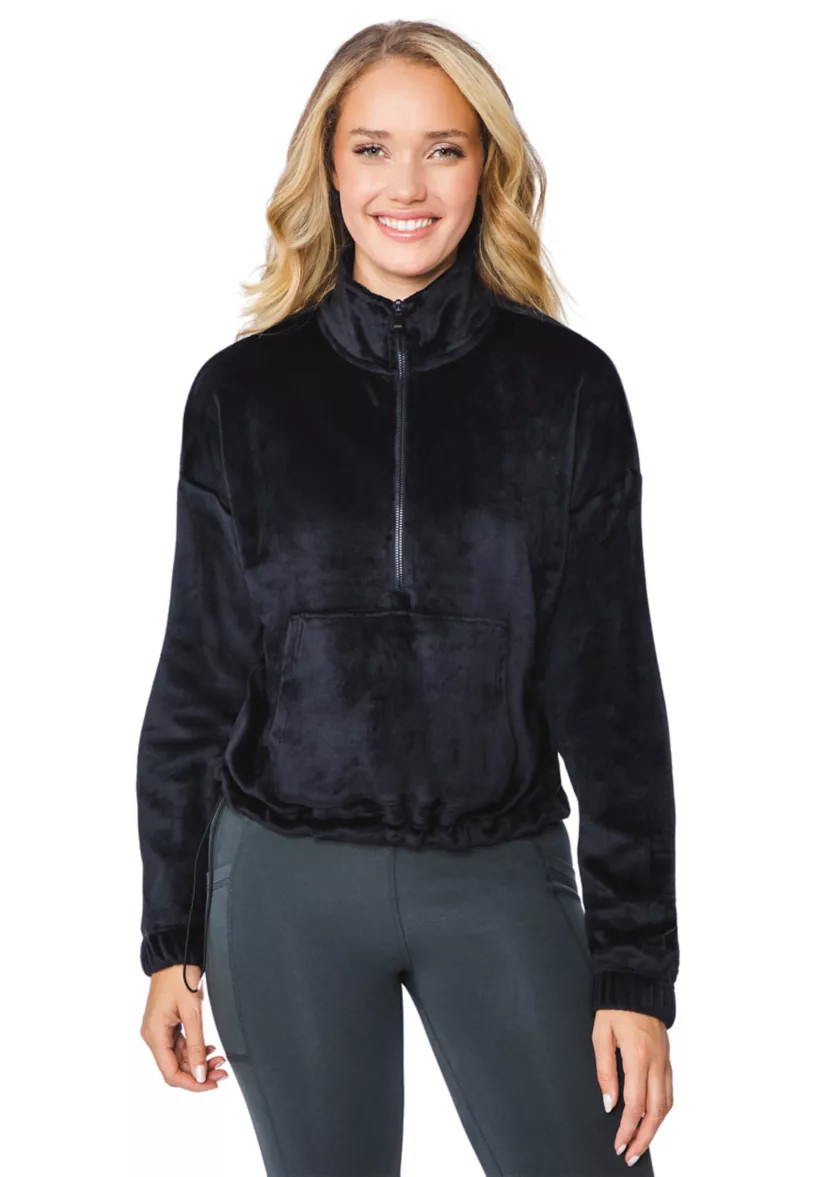 Double Butter Hannah Half Zip Pullover Sweatshirt | Belk