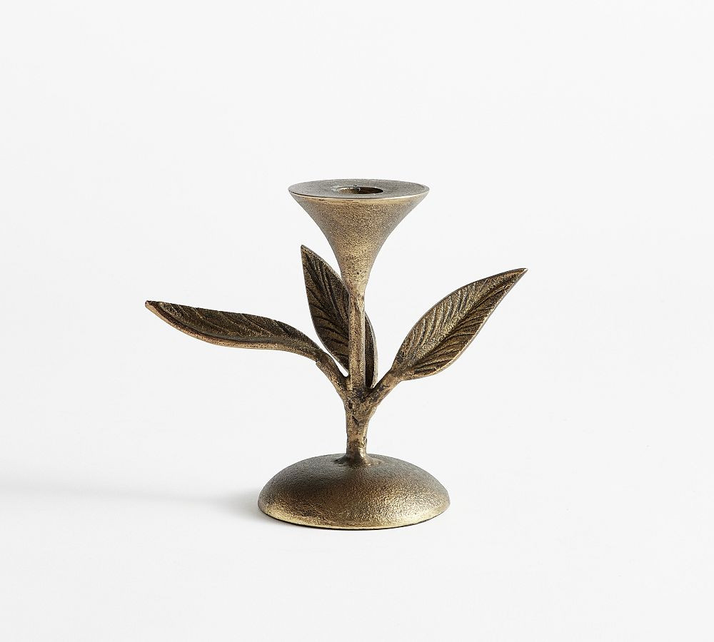 Botanical Taper Candleholders | Pottery Barn (US)