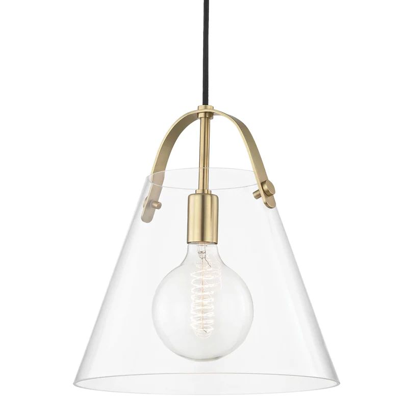 Karin 1 Light Large Pendant | Burke Decor