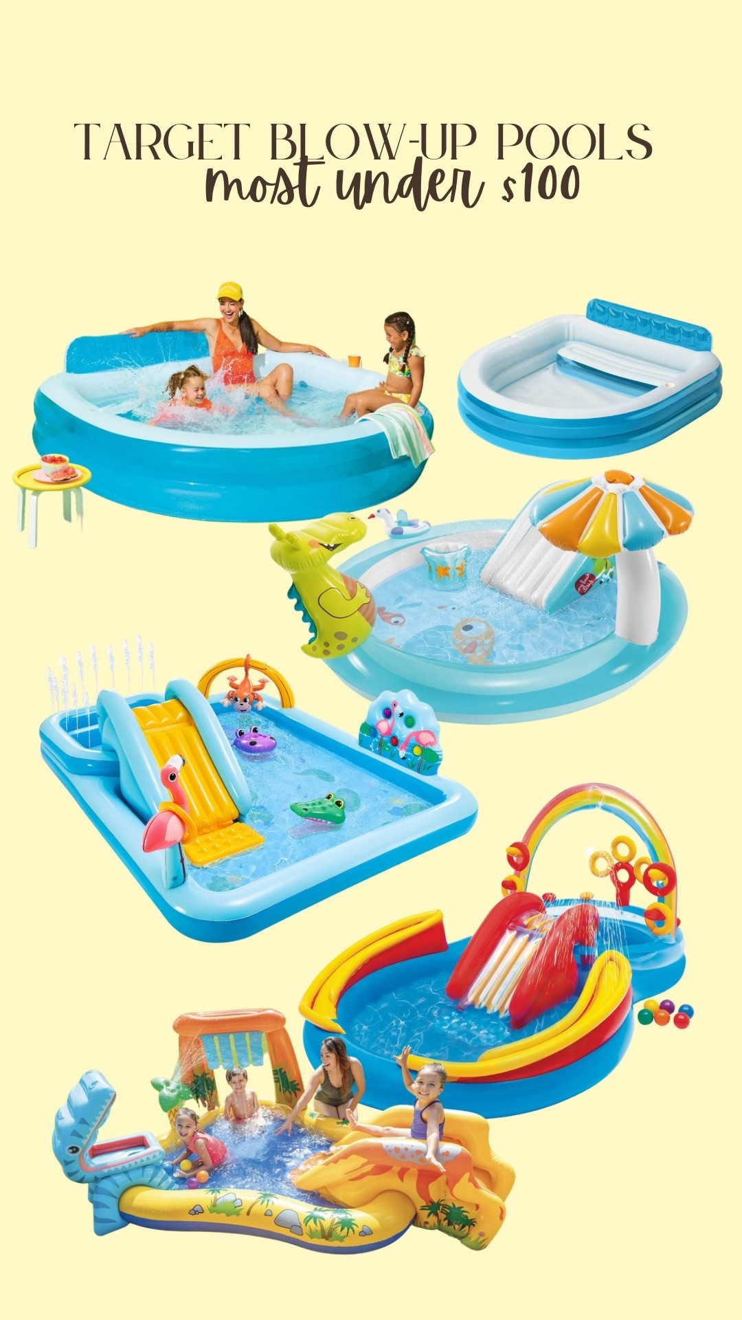 blow-up pools for toddlers 
inflatable backyard pools 
toddler swimming pools 

#LTKBaby #LTKKids