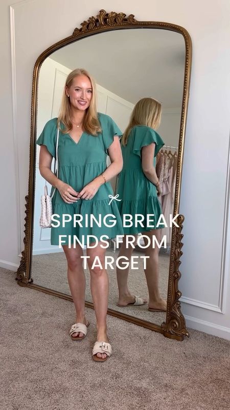 The cutest spring break finds from target! Wearing size small! Spring break // spring outfits // vacation // resort wear // Target finds 

#LTKSeasonal #LTKstyletip
