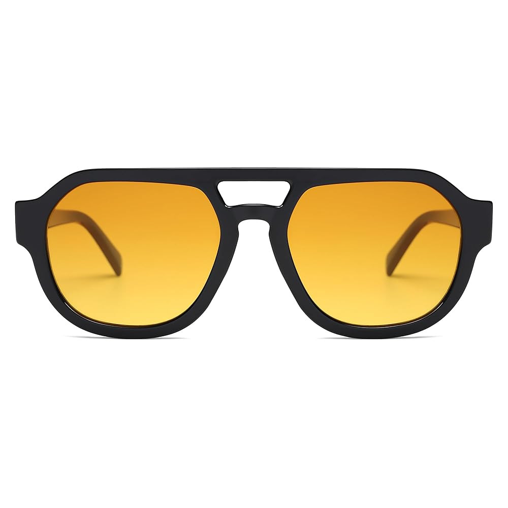 SOJOS Retro Polarized Aviator Sunglasses Womens Vintage Shades Trendy Stylish Sunnies SJ2343 | Amazon (US)