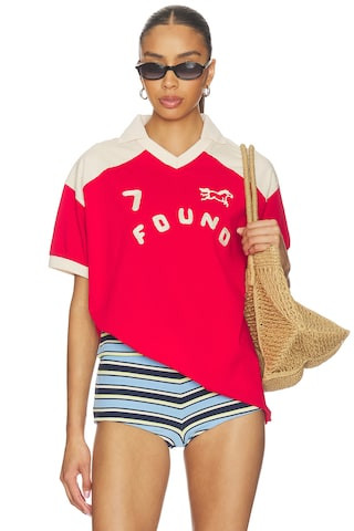 Goji Red Jersey Tee
                    
                    Found | Revolve Clothing (Global)