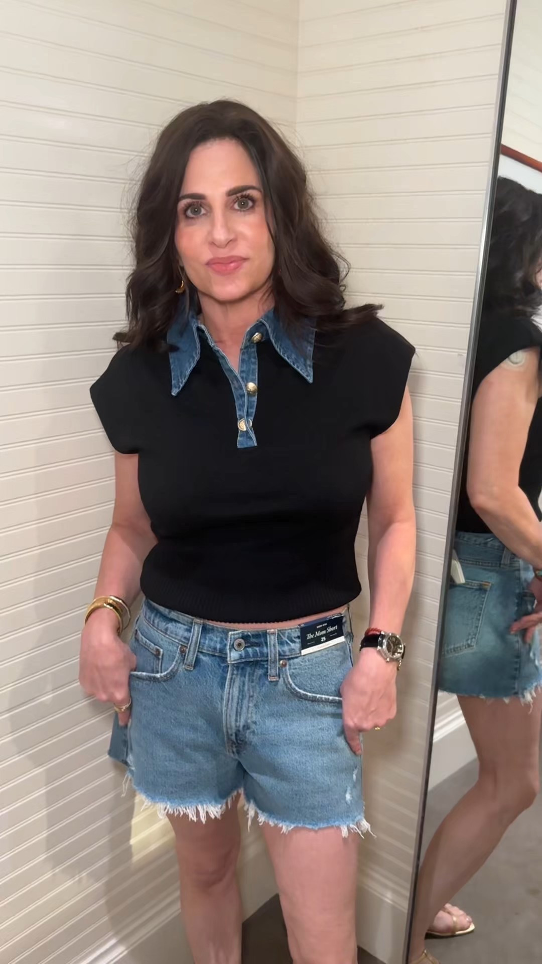 I was super surprised at how much I really liked these shorts, on sale ! Size 25 

#LTKWatchNow #LTKSaleAlert #LTKOver40