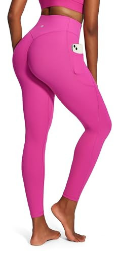 IUGA Butt Lifting Leggings for Women Tummy Control Workout Legging with Pockets No Front Seam Compression Yoga Pants Gym | Amazon (US)