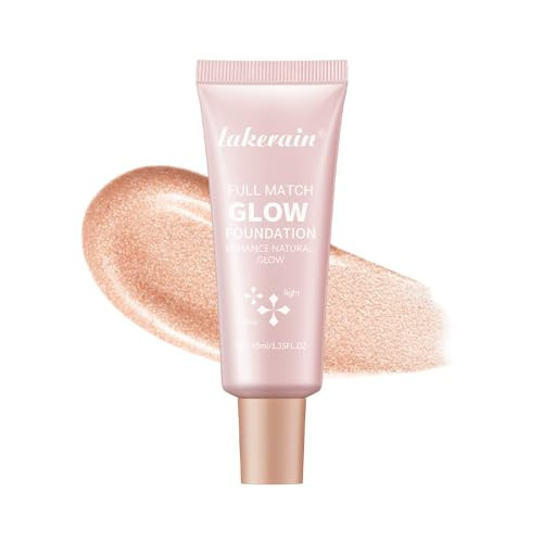 Natural Glow Illuminator Glotion - Glowing, Moisturizing, Lightweight Base, Multi-Purpose - Hydrating & Illuminating Makeup Highlighter for Radiant, Sun-Kissed Look (#2 Light, 1.35 Fl Oz (Pack of 1)) | Amazon (US)
