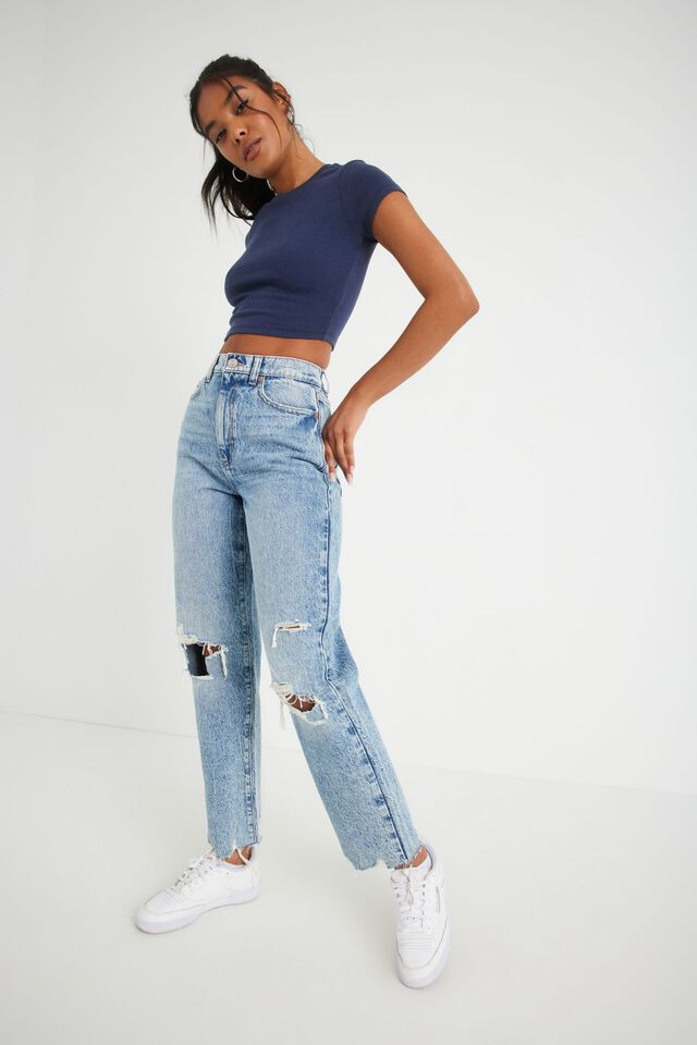 Vintage Straight Jean - Sidney Blue | Garage Clothing