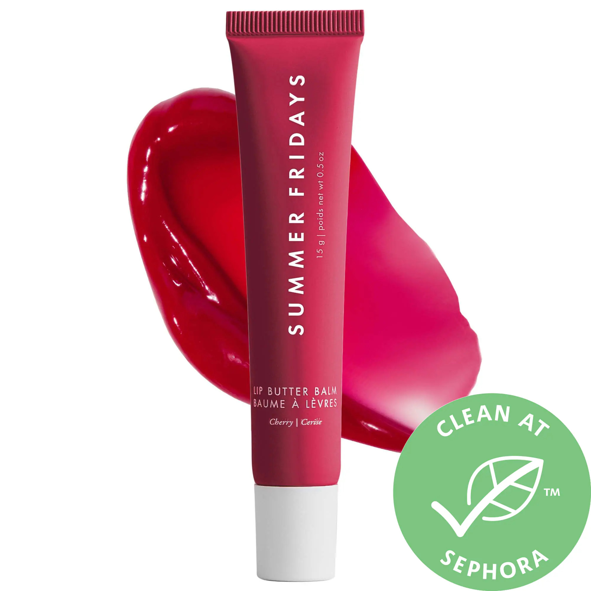 Summer Fridays Lip Butter Balm Cherry.5 oz / 15 g | Sephora (US)