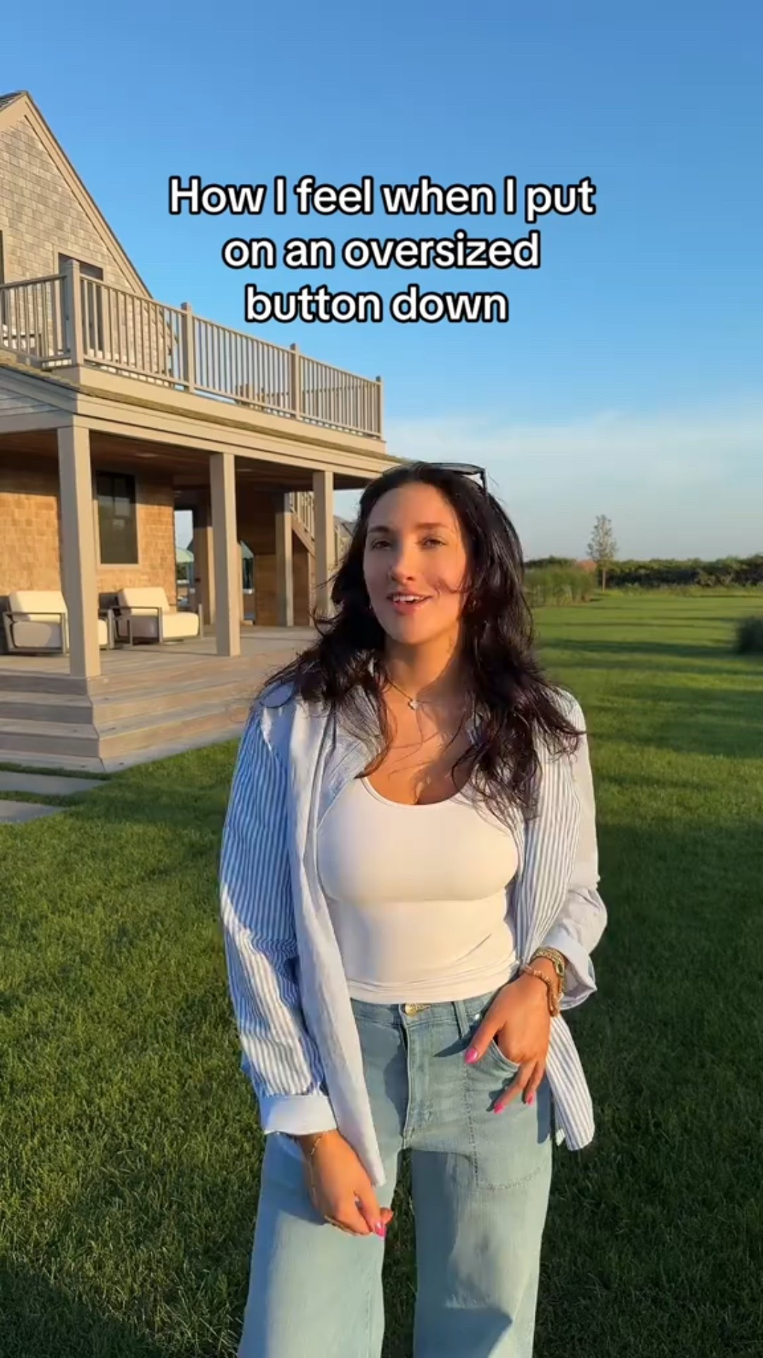 How I feel when I put on an oversized button down 

#LTKStyleTip #LTKSeasonal