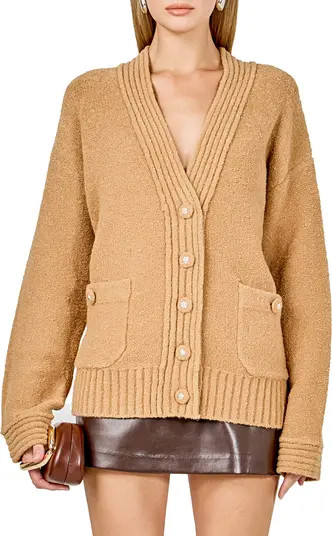 Fuzzy Oversize Cardigan | Nordstrom