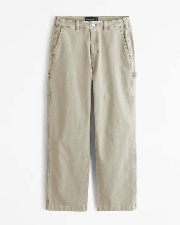 Men's Baggy Workwear Pant | Men's Bottoms | Abercrombie.com | Abercrombie & Fitch (US)