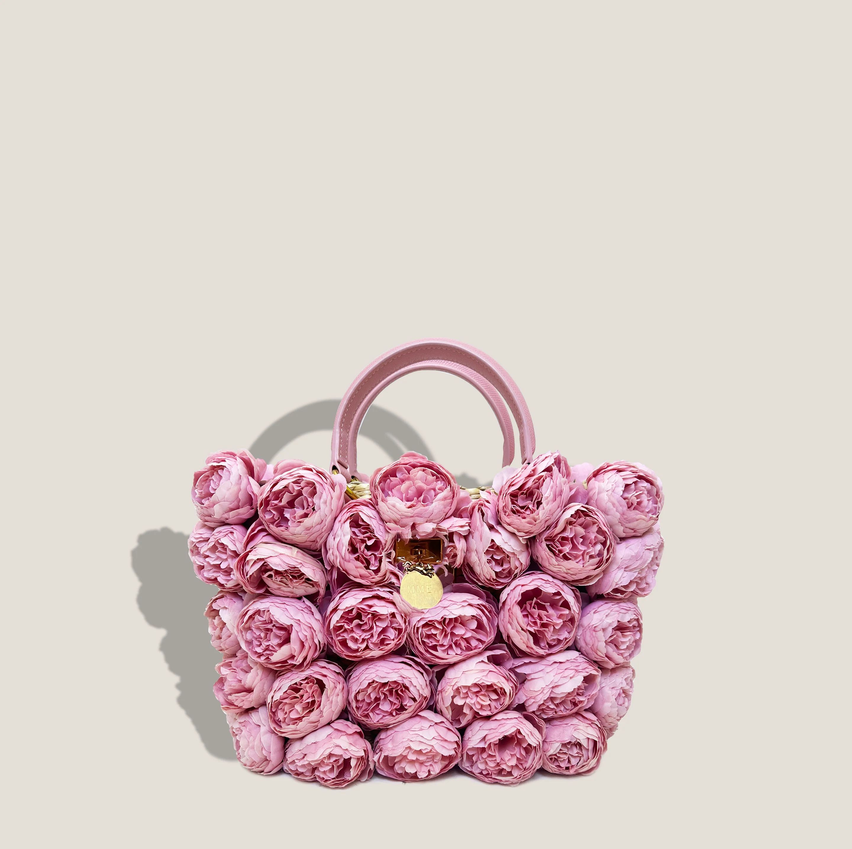 MME. PEONY ROSE BOUQUET Tote - PINK | MME.MINK