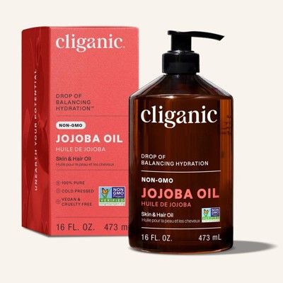 Cliganic Non-GMO Jojoba Oil, 16oz | Target