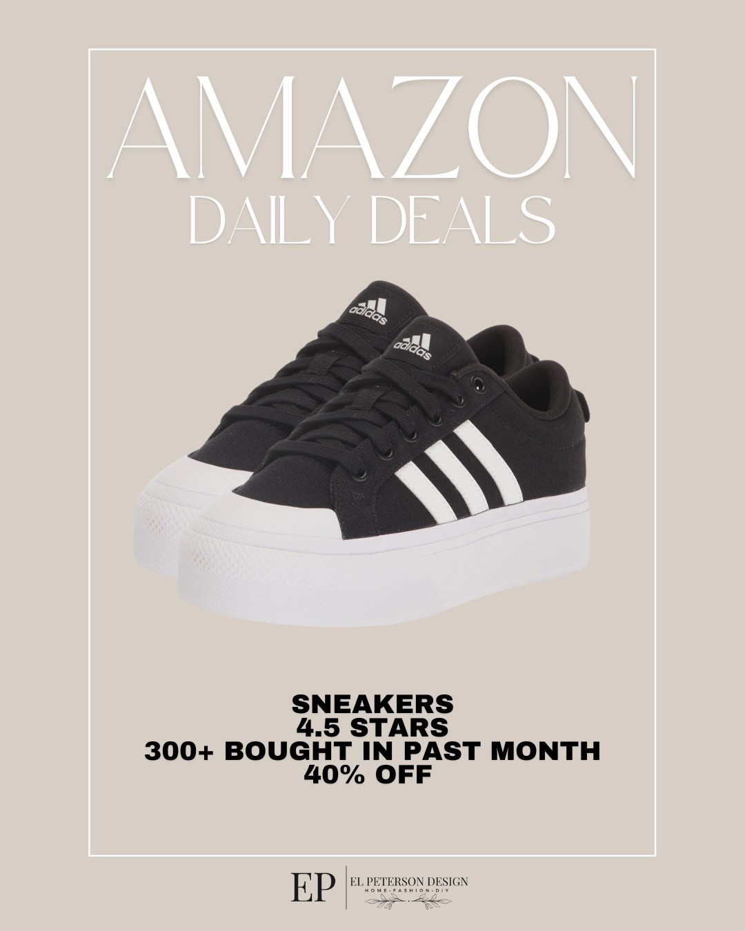 Amazon Daily Deals
Sneakers 

#LTKSaleAlert