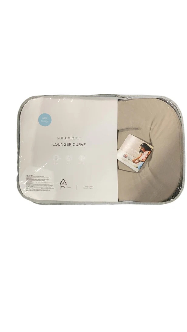 Snuggle Me Organic Lounger Curve, Birch | GoodBuy Gear