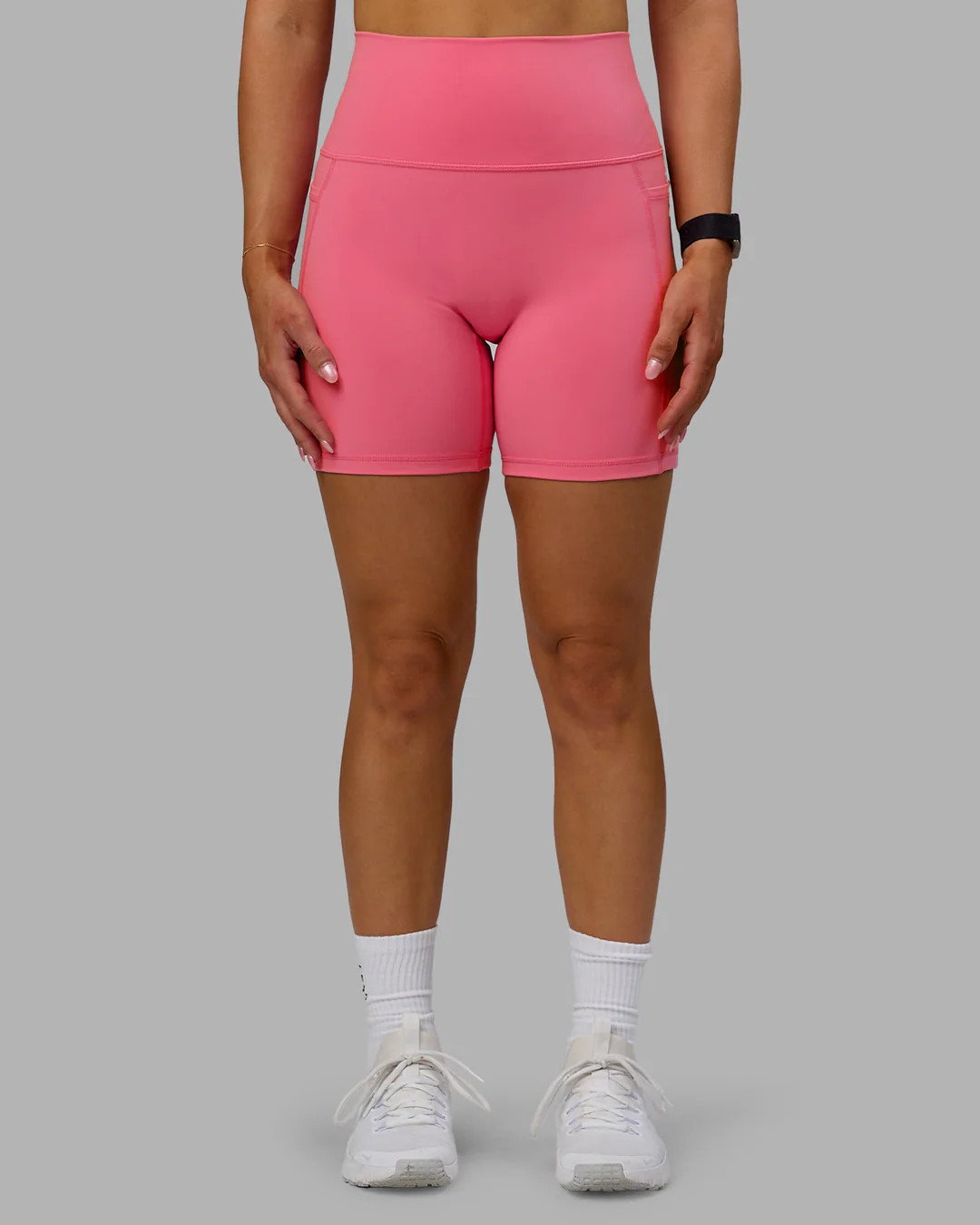 Fusion Ultra High-Rise 6" Short Pockets - Pink Lemonade | LSKD | LSKD