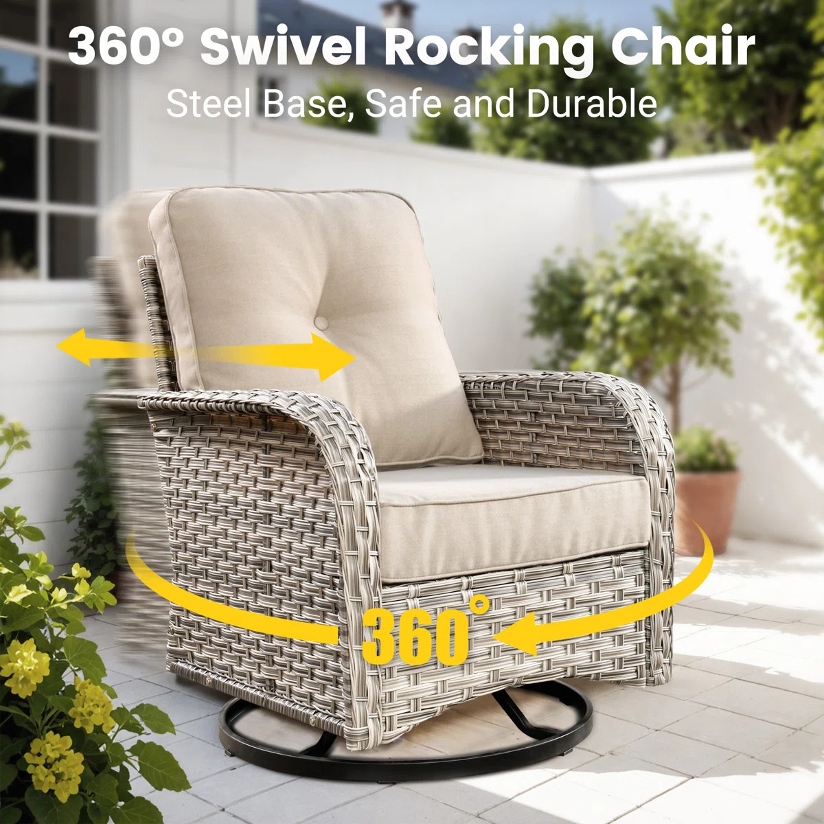 Tommy Outdoor Wicker 7 Person Seating Group With Cushions | Wayfair North America