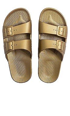 Freedom Moses Slide in Goldie from Revolve.com | Revolve Clothing (Global)