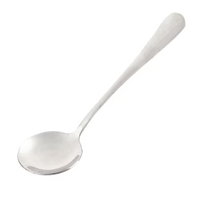 Unique Bargains Home Restaurant Stainless Steel Round Head Soup Spoon 6.1'' Long Silver Tone 1 Pc | Target