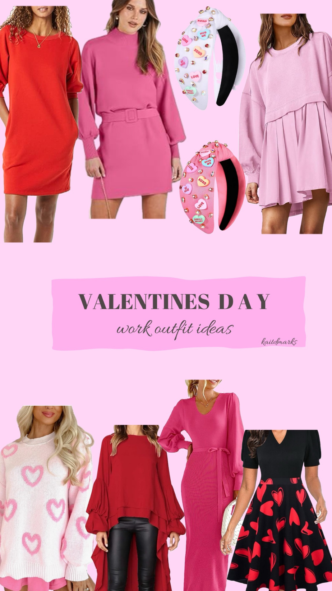 Raise your hand if ya loveeee cute outfits for work 🙋🏻‍♀️💓 these are perfect options for work on Valentine’s Day! #teacheroutfit #workwear #valentinesoutfit #vday #businesscasual #ltkaccessories #ltkholiday #amazon

#LTKworkwear #LTKMostLoved #LTKfindsunder50