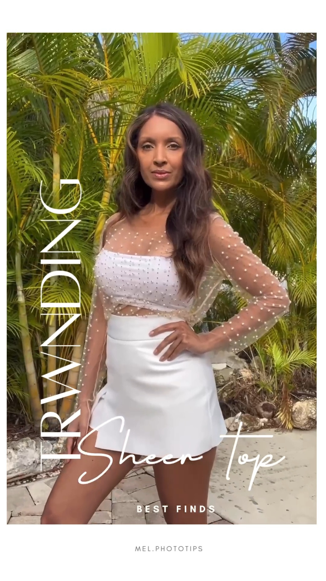 Trending sheer top! 

#LTKstyletip