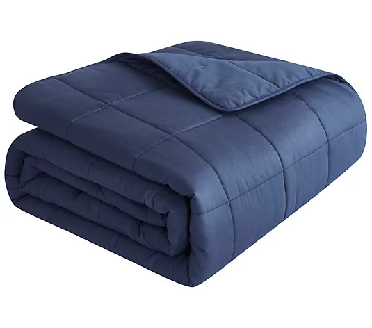 Dream Theory Machine Washable Weighted Blanket60X80 15lb - QVC.com | QVC