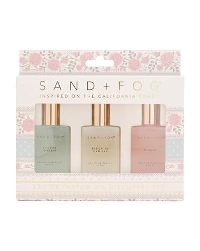 Sand and Fog Perfume Oil Discovery Set, 3 Fragrances, 0.5 Fl Oz Each | Amazon (US)