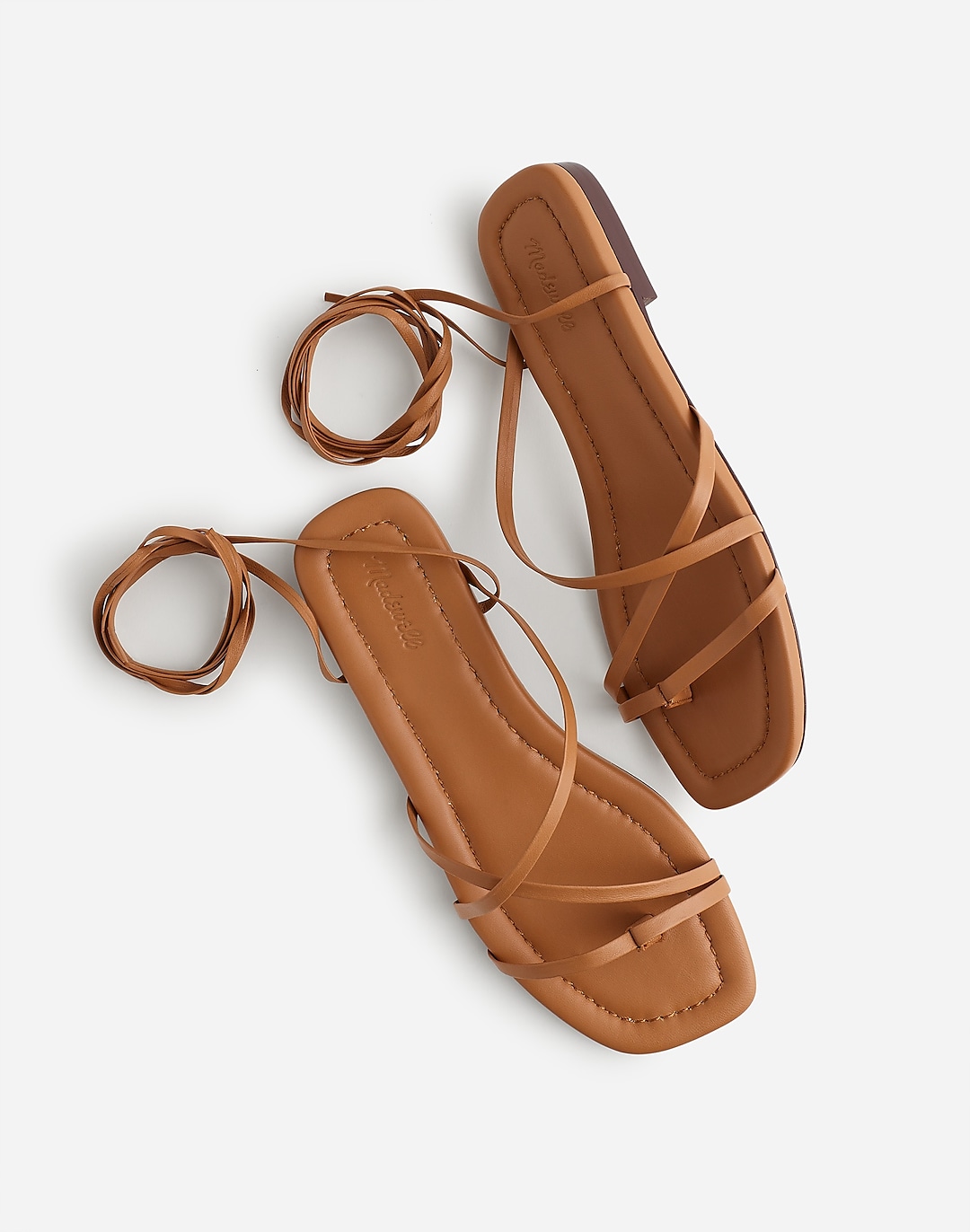 The Carrie Lace-Up Sandal | Madewell