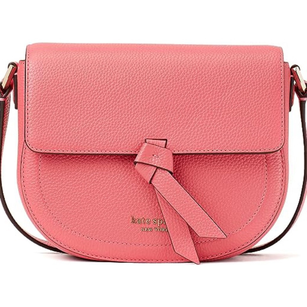 Kate Spade New York Knott Medium Saddle Bag Orchid | Poshmark