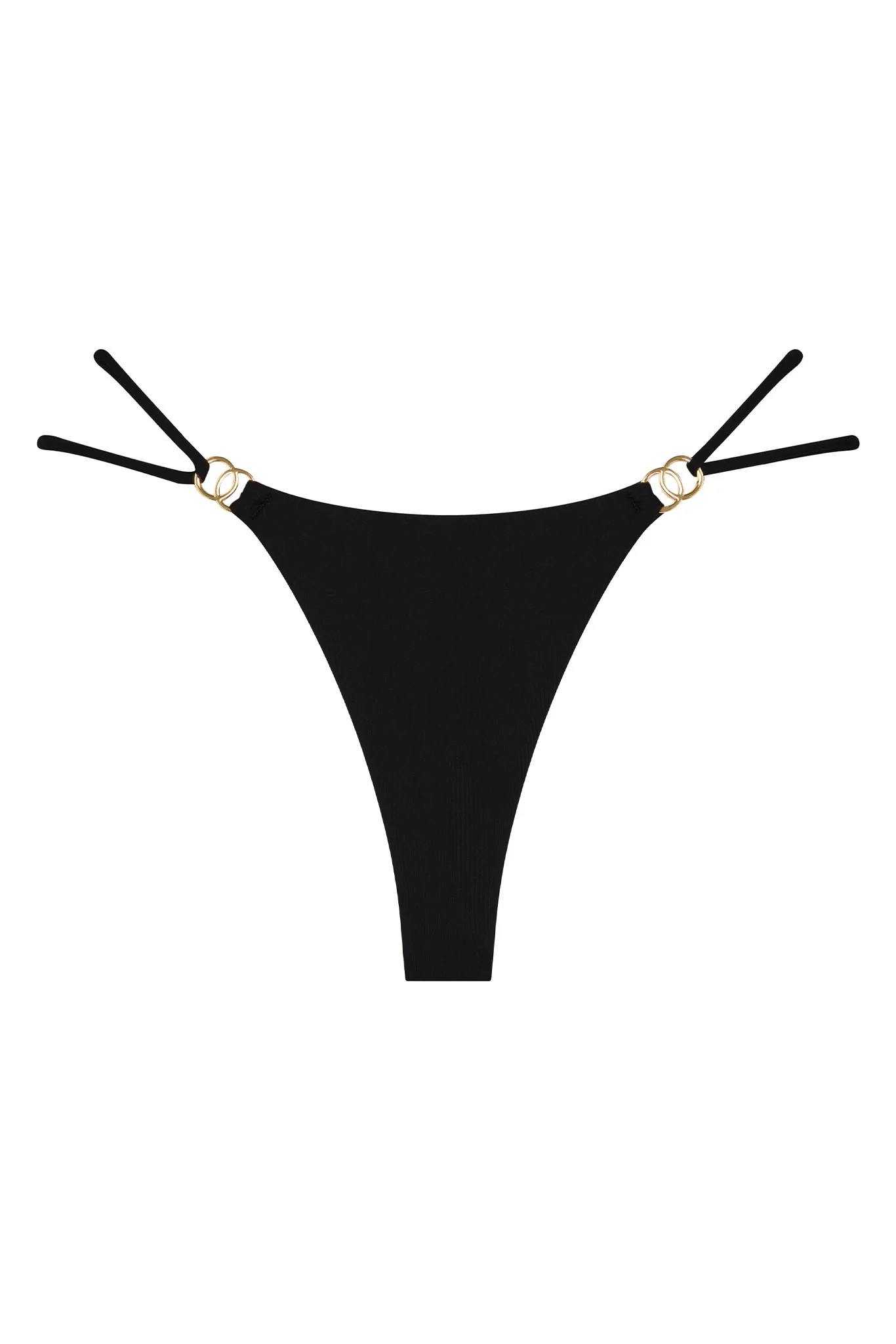 Petit Ermitage Bottom - Black | Monday Swimwear