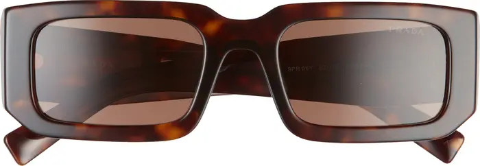 53mm Rectangular Sunglasses | Nordstrom