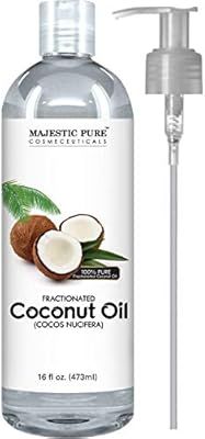 Majestic Pure Fractionated Coconut Oil, For Aromatherapy Relaxing Massage, Carrier Oil for Diluti... | Amazon (US)