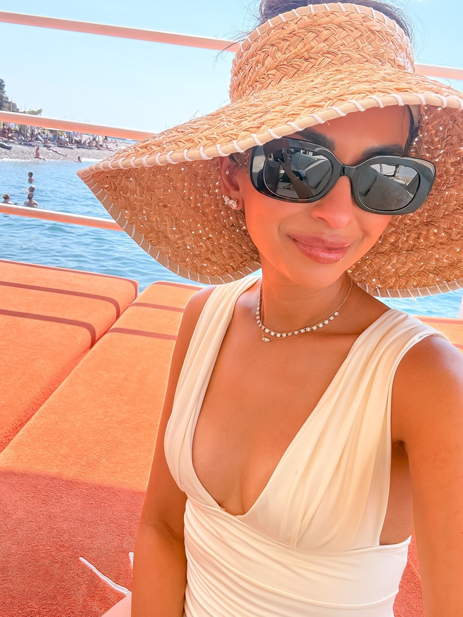 My swim look in Croatia today! This is one of the most flattering one pieces I’ve ever worn. Wearing size small!

#LTKootd #LTKSwim
