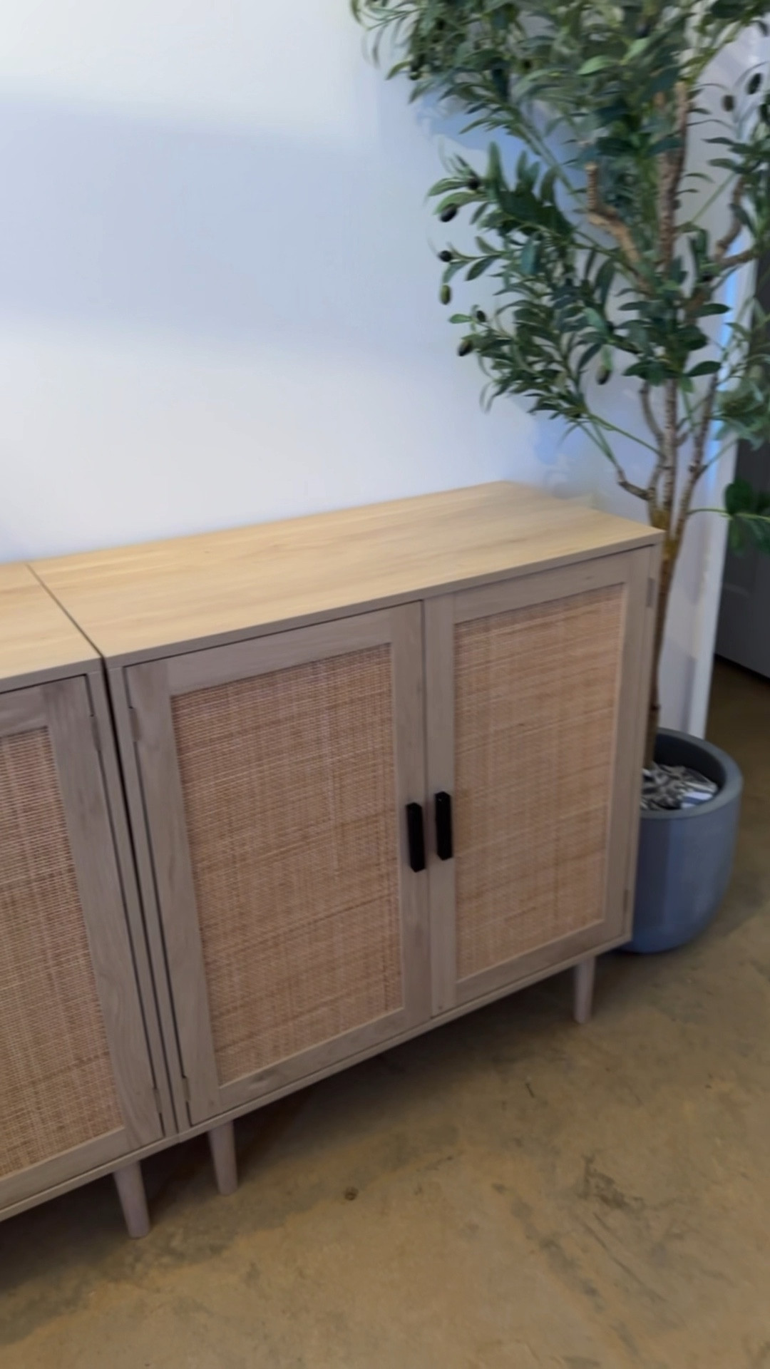 Small Home Toy Storage - no playroom = getting creative with storage & having minimal toys. We have these two Amazon cabinets filled with baskets & zip pouches to group toys  

#LTKHome #LTKKids