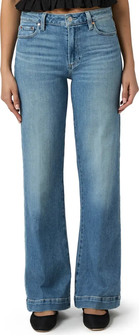 PAIGE Leenah High Waist Wide Leg Jeans | Nordstrom | Nordstrom
