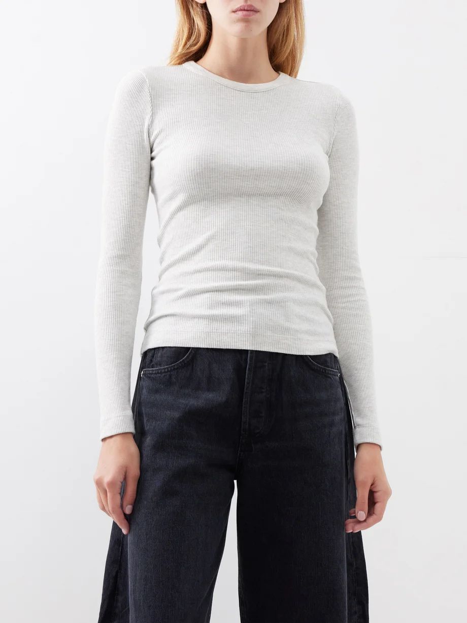 Adeline ribbed lyocell-blend jersey top | Citizens of Humanity | Matches (UK)