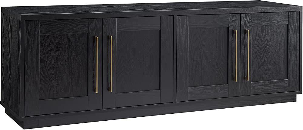 Tillman Rectangular TV Stand for TV's up to 80" in Black Grain | Amazon (US)