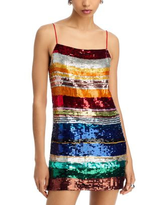 Alice and OliviaBridget Sequin Spaghetti Strap Dress1 (1) | Bloomingdale's (US)