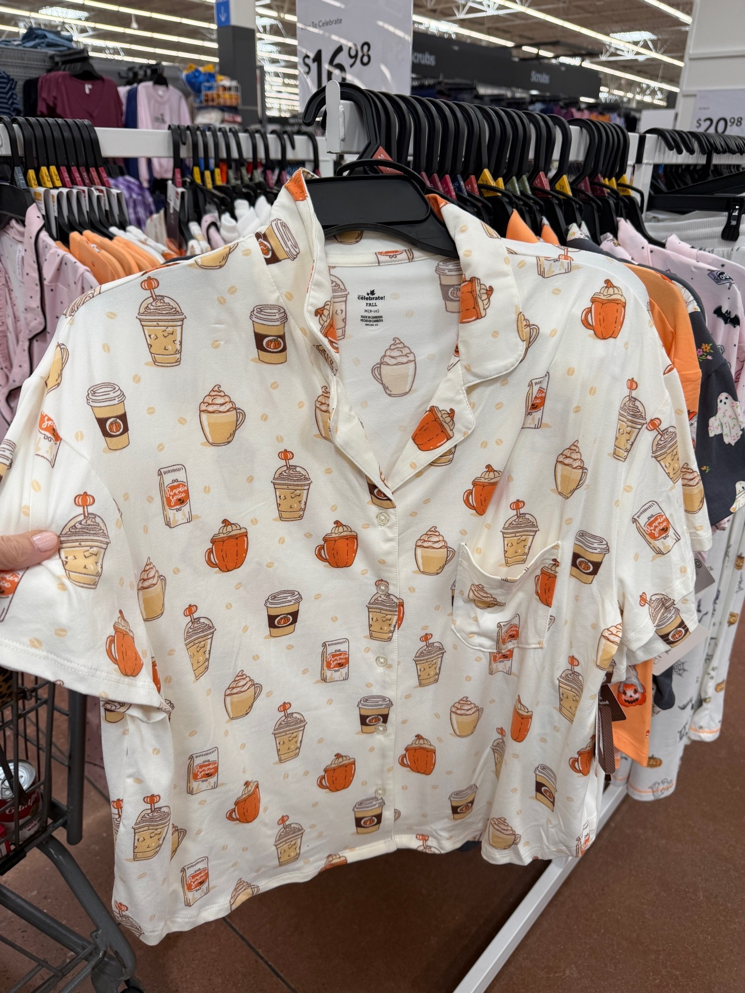 Soft seasonal short pjs