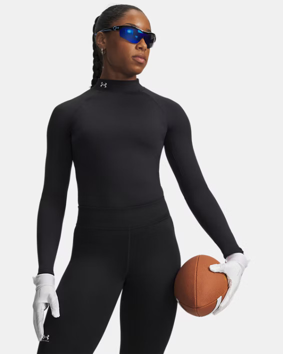 ColdGear® Women's Mock Neck Long Sleeve | Under Armour | Under Armour (US)