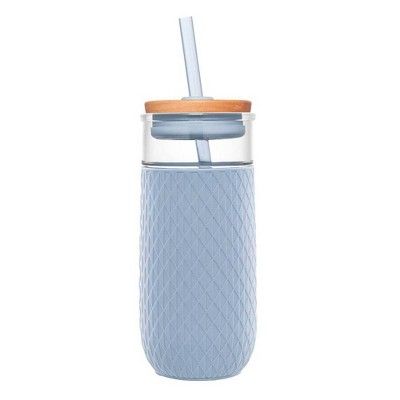 Ello Devon 18oz Glass Tumbler with Lid | Target