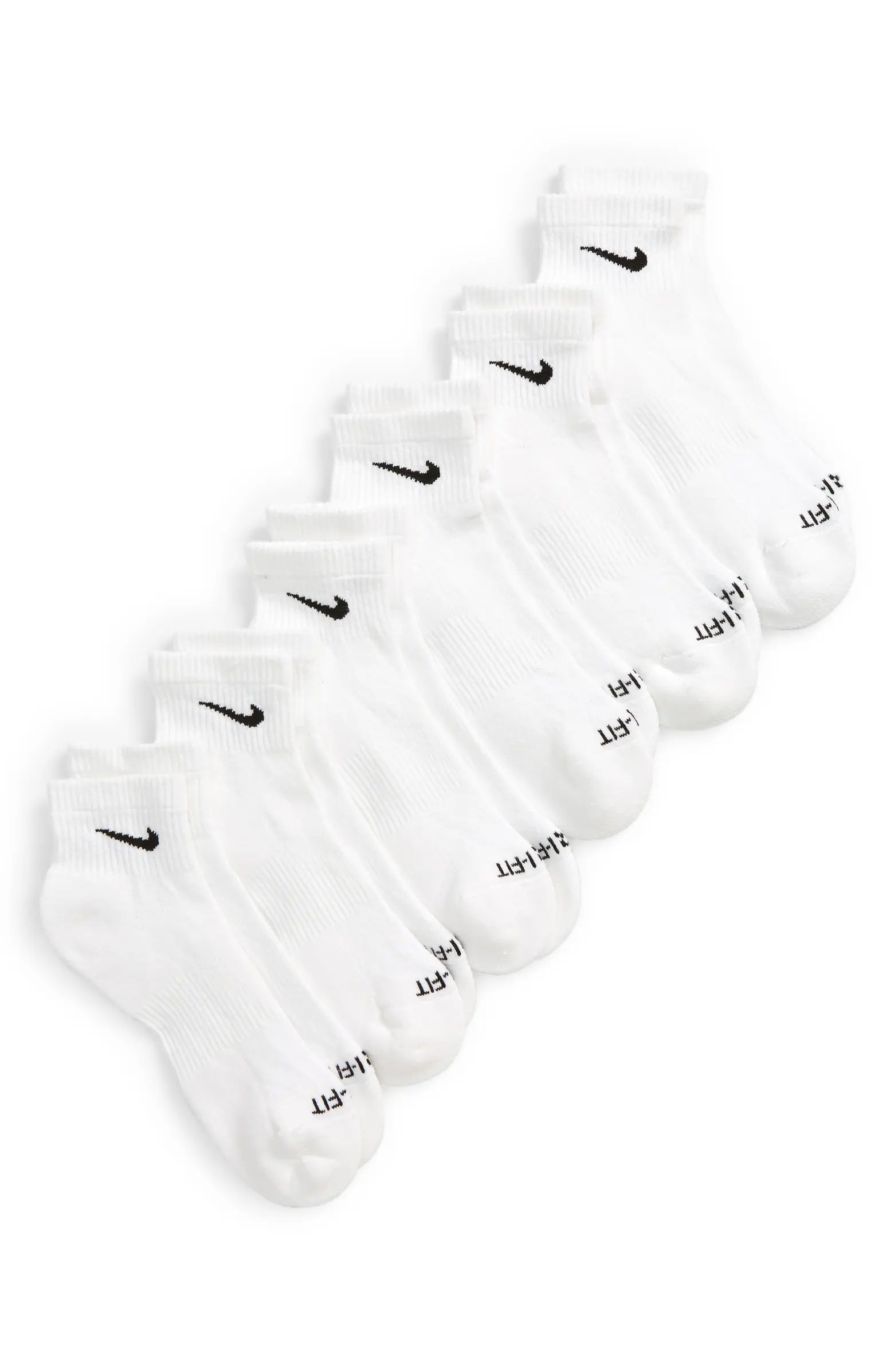Dri-FIT 6-Pack Everyday Plus Cushioned Low Socks | Nordstrom