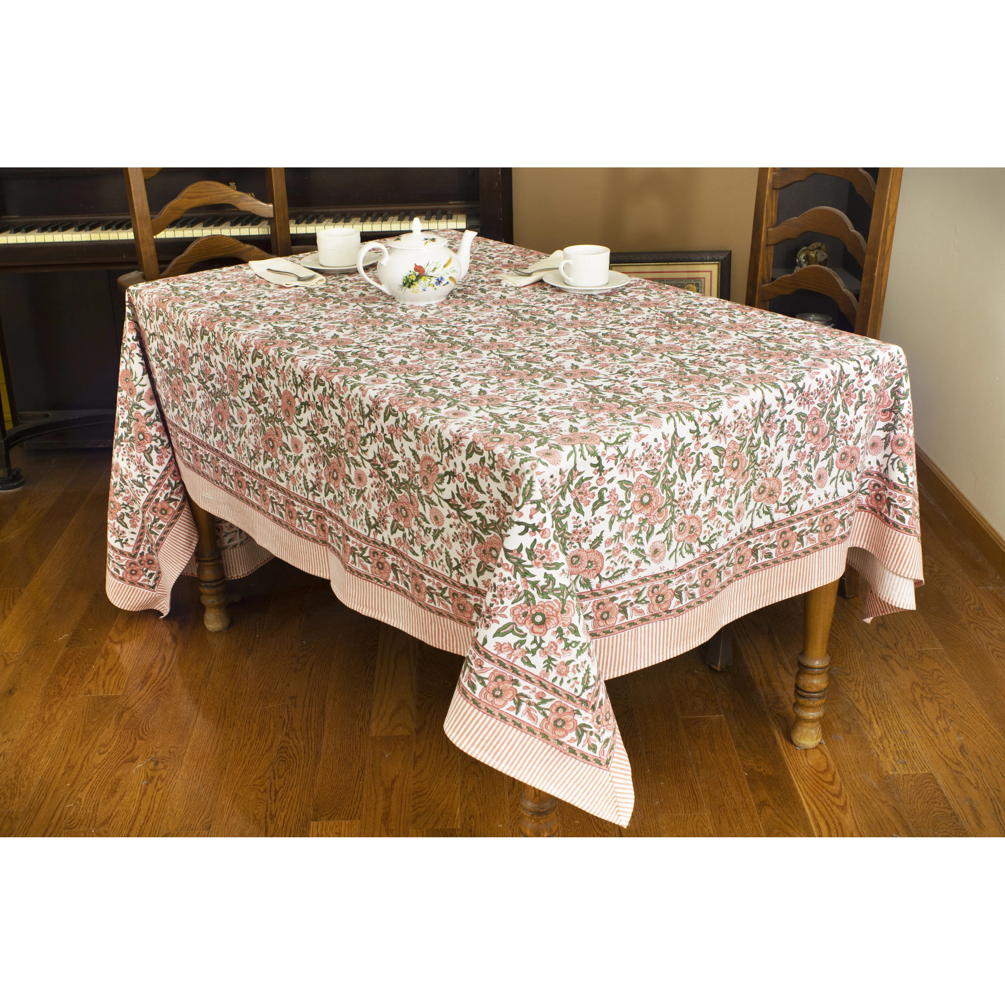 Jailen Floral Cotton Tablecloth | Wayfair North America